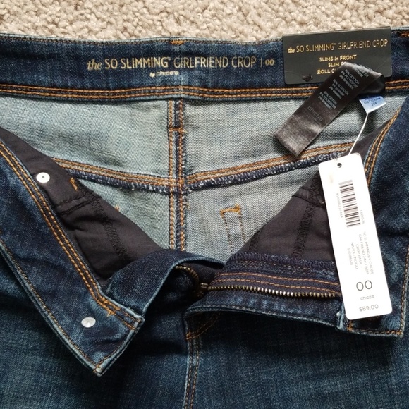 Women jeans Chico's size 00. US size 2/xs - Picture 3 of 8